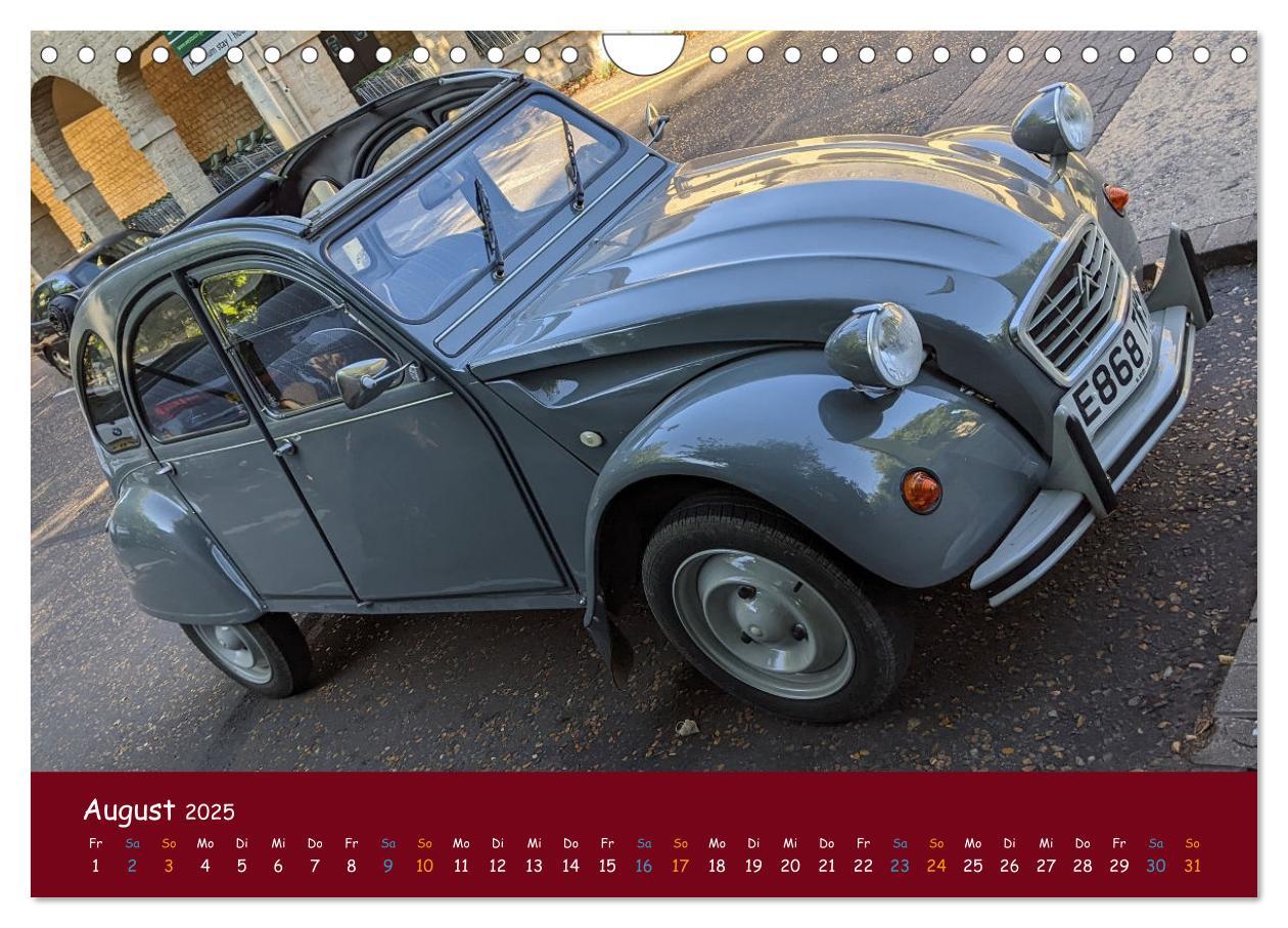 Bild: 9783383948787 | Citroen 2 CV Kult um die Ente (Wandkalender 2025 DIN A4 quer),...