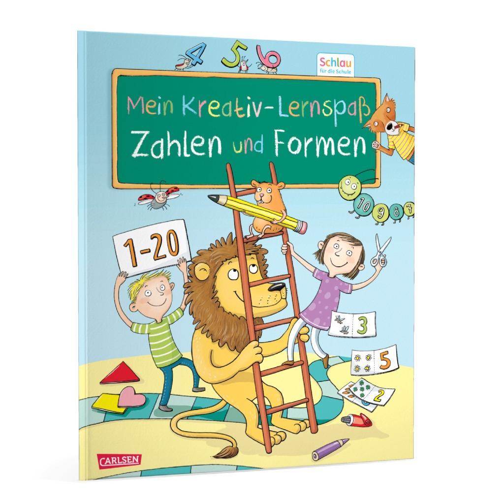 Bild: 9783551190512 | Schlau für die Schule: Mein Kreativ-Lernspaß: Zahlen und Formen | Buch