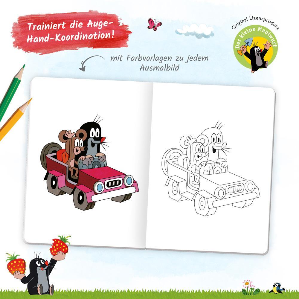 Bild: 9783988023605 | Trötsch Der kleine Maulwurf Superdickes Malbuch Ausmalbuch | KG | 2024