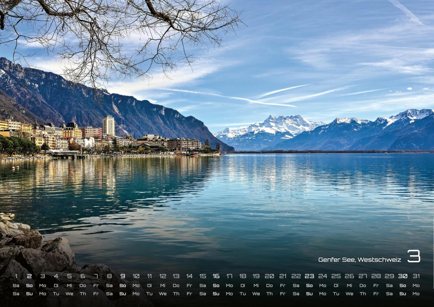 Bild: 9783986734350 | Schweiz - 2025 - Kalender DIN A2 | GP-Fever. de | Kalender | Deutsch