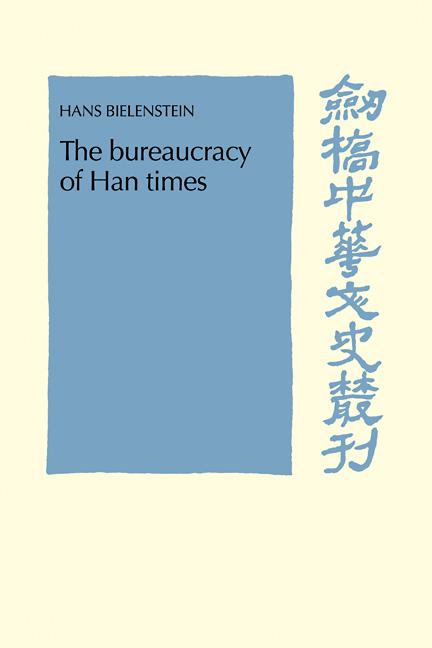 Cover: 9780521101127 | The Bureaucracy of Han Times | Hans Bielenstein | Taschenbuch | 2008