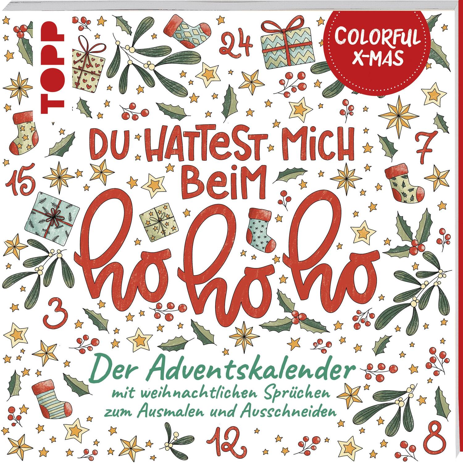 Cover: 9783735880796 | Colorful Christmas - Du hattest mich beim Hohoho | Kirsten Albers