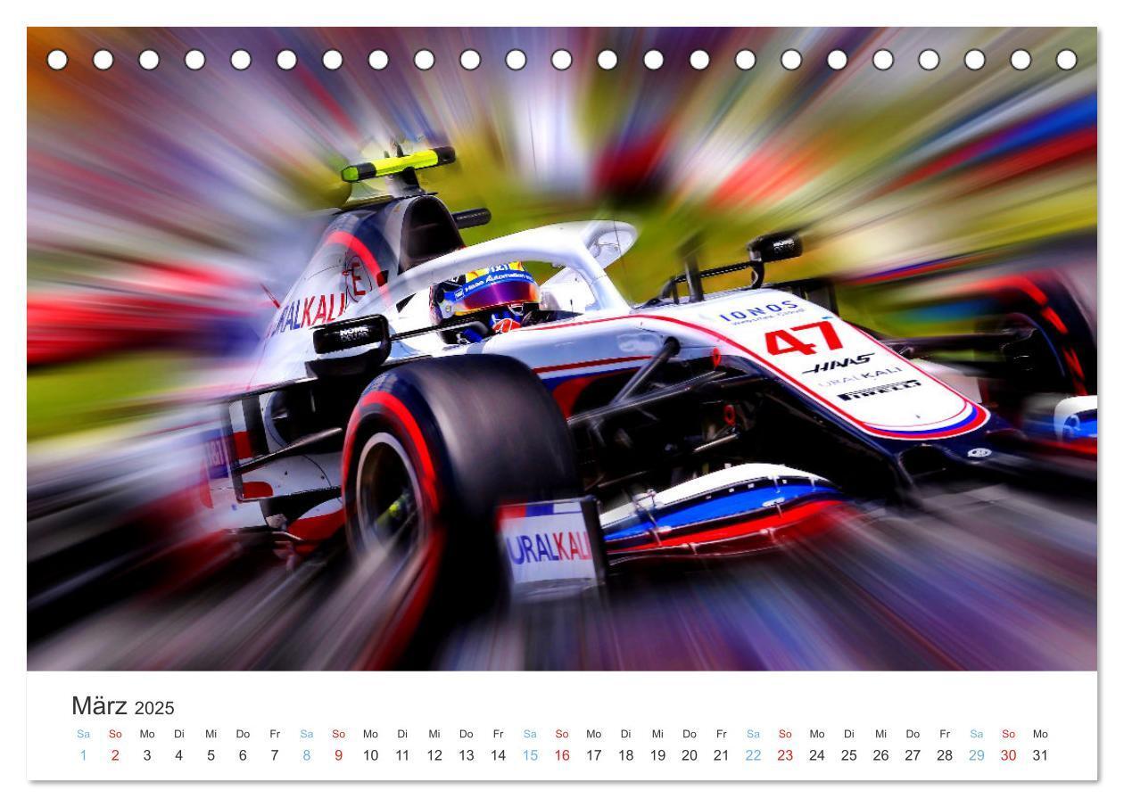 Bild: 9783435019410 | Formel 1 - Die Königsklasse (Tischkalender 2025 DIN A5 quer),...