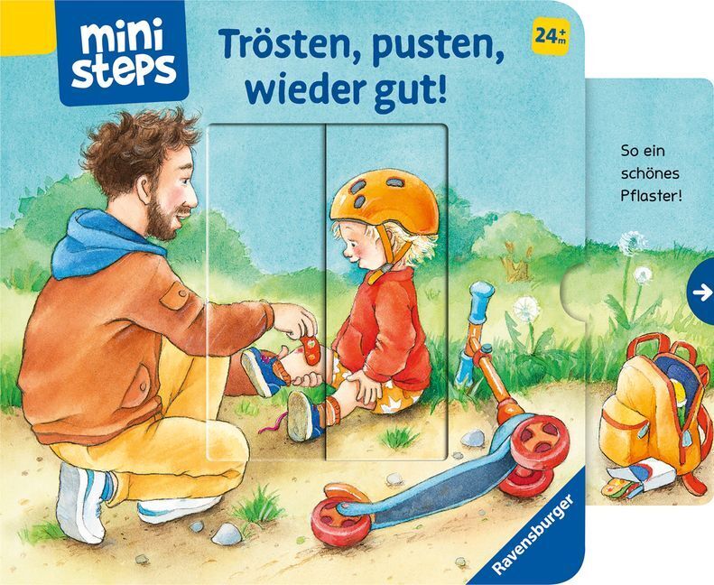 Bild: 9783473302710 | ministeps: Trösten, pusten, wieder gut! | Ab 24 Monaten | Sandra Grimm