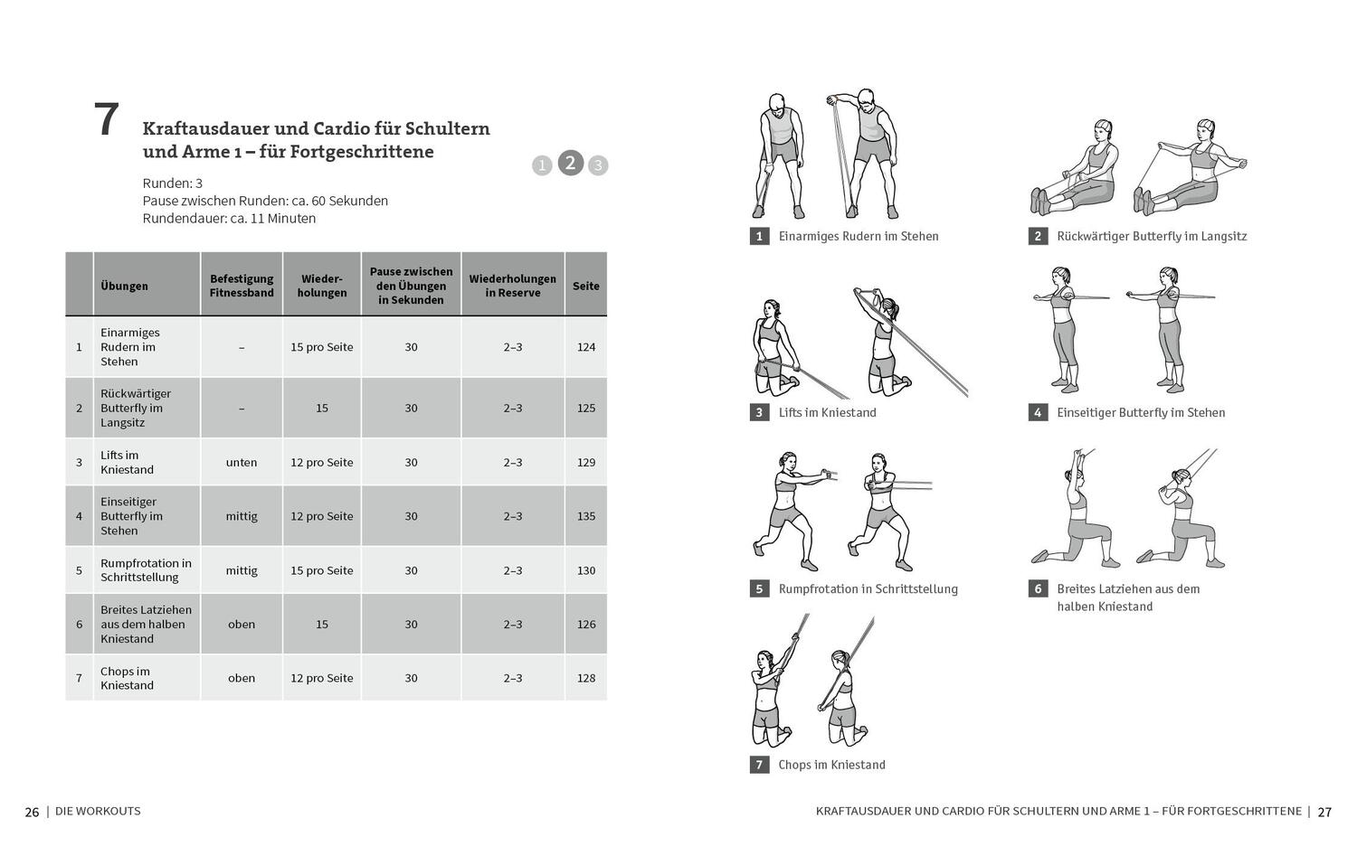 Bild: 9783742317315 | 50 Workouts mit Fitnessband | Lutz Herdener | Taschenbuch | 144 S.