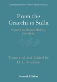 Cover: 9781009383059 | From the Gracchi to Sulla | Sources for Roman History, 133-80 BC