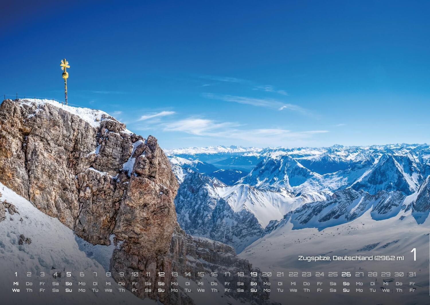 Bild: 9783986733759 | Die Alpen - dem Himmel so nah - 2025 - Kalender DIN A2 | GP-Fever. de