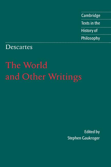 Cover: 9780521636469 | Descartes | The World and Other Writings | Rene Descartes | Buch