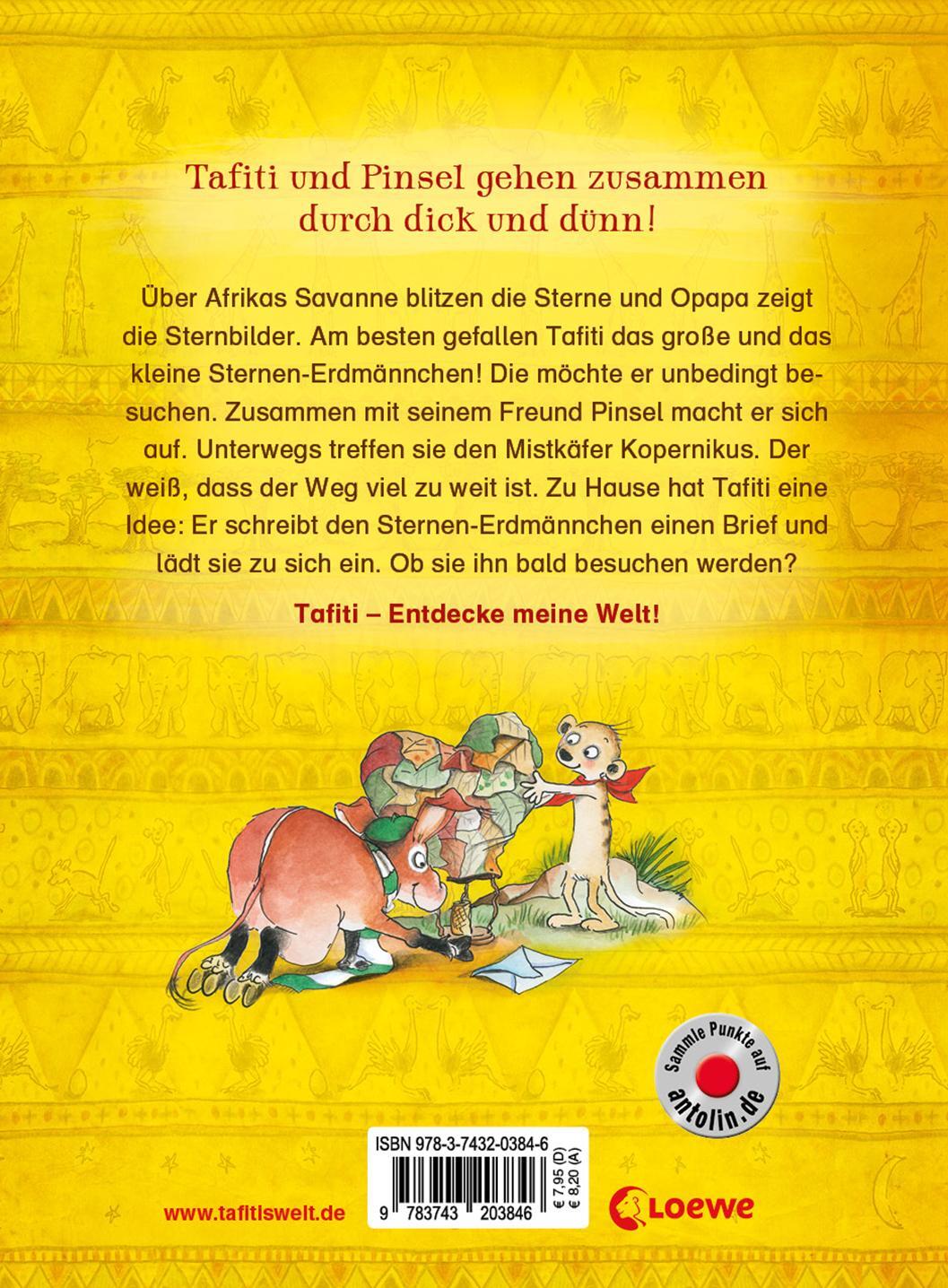 Rückseite: 9783743203846 | Tafiti und das Geheimnis der Sterne (Band 14) | Julia Boehme | Buch