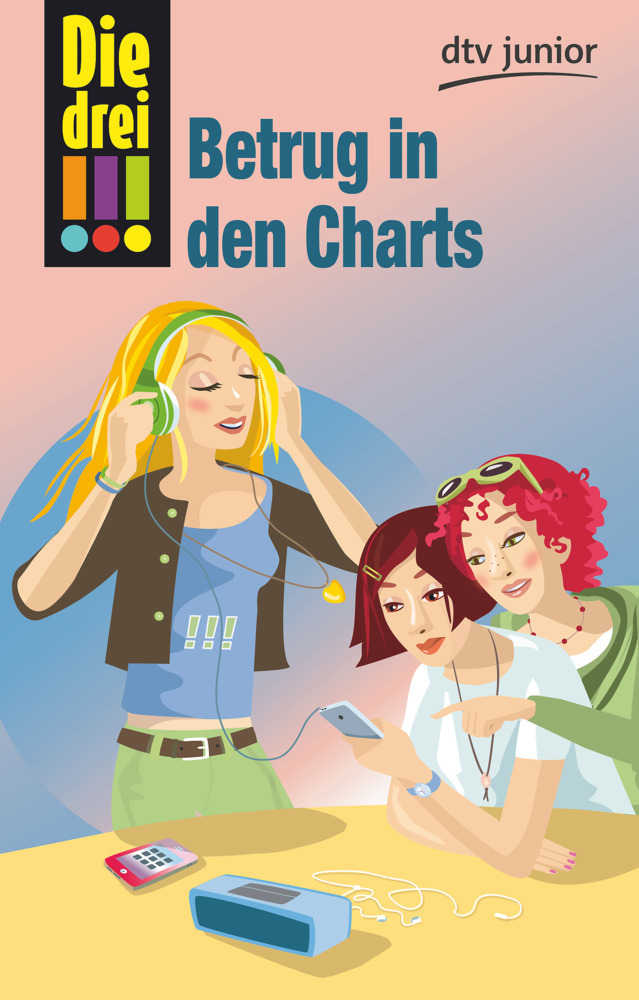 Cover: 9783423716468 | Die drei !!!, Betrug in den Charts | Petra Steckelmann | Taschenbuch