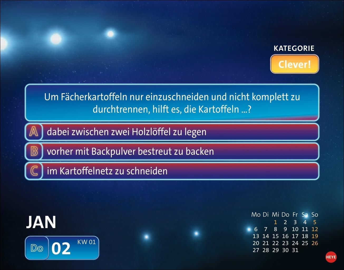 Bild: 9783756406258 | Wer weiß denn sowas? Tagesabreißkalender 2025 | Heye | Kalender | 2025