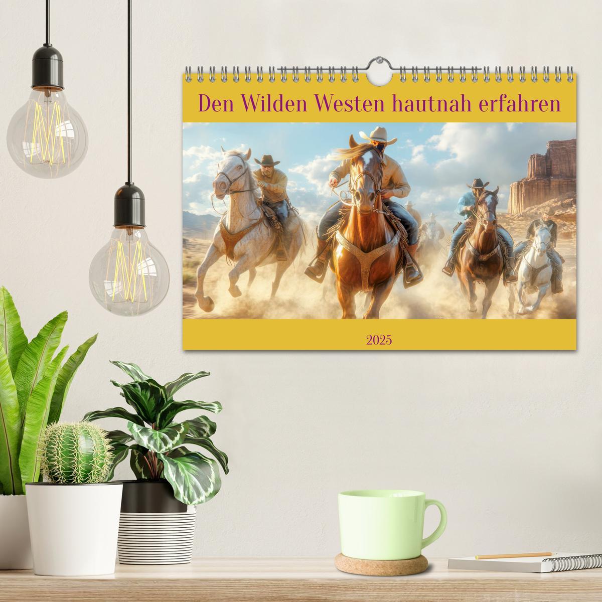 Bild: 9783457175941 | Den Wilden Westen hautnah erfahren (Wandkalender 2025 DIN A4 quer),...