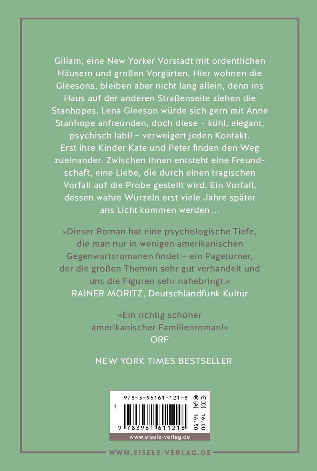 Rückseite: 9783961611218 | Wenn du mich heute wieder fragen würdest | Mary Beth Keane | Buch