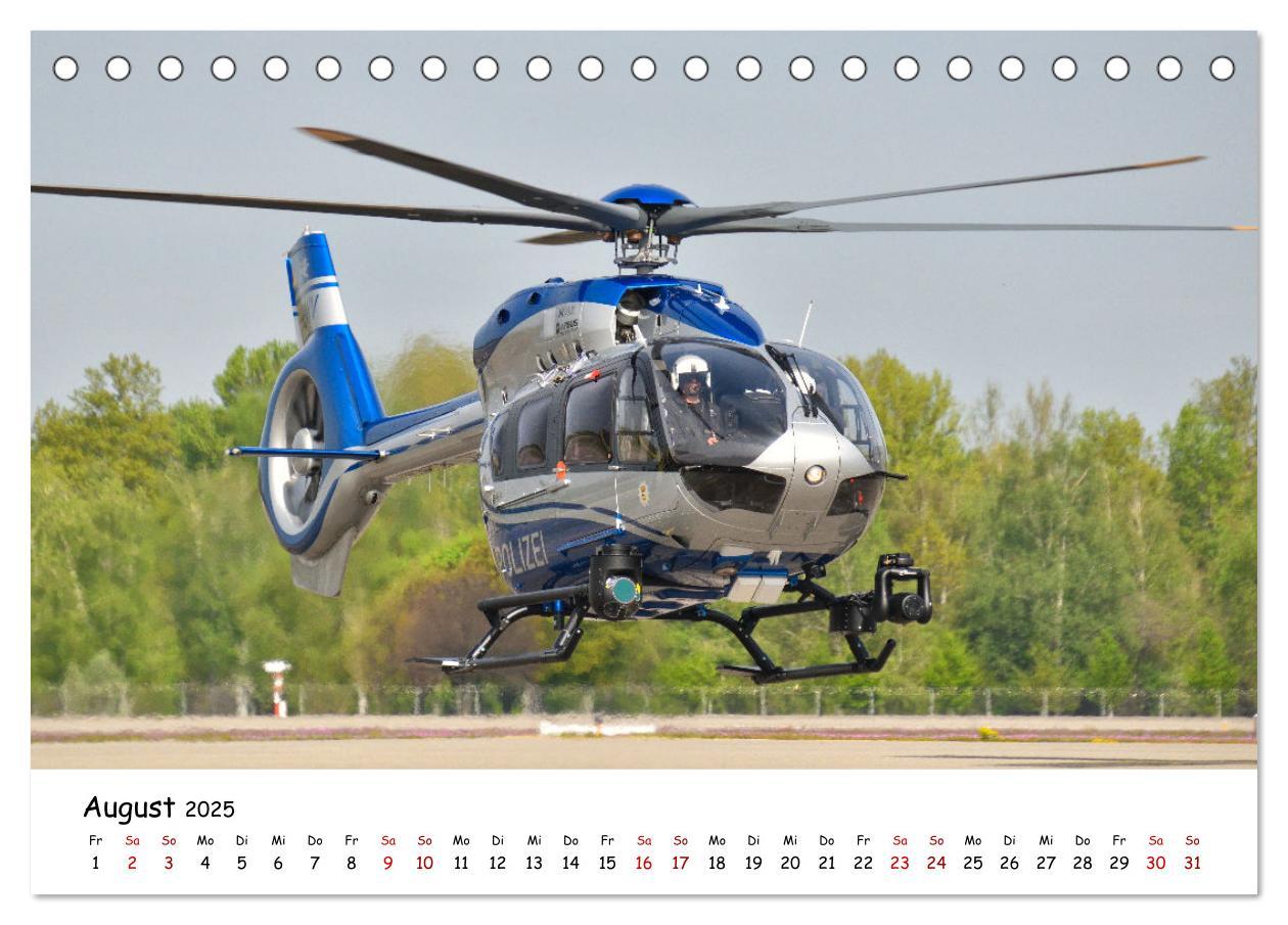 Bild: 9783457235669 | Die beeindruckende Welt der Hubschrauber (Tischkalender 2025 DIN A5...