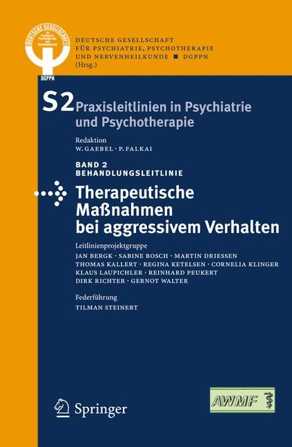 Cover: 9783798518995 | Therapeutische Maßnahmen bei aggressivem Verhalten in der...