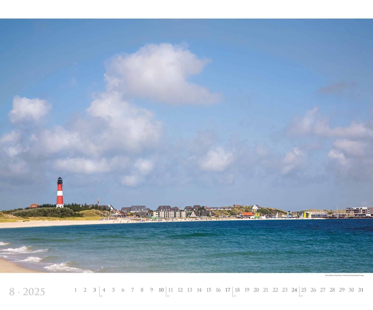 Bild: 4251732342258 | Alpha Edition - Sylt 2025 Bildkalender XXL, 60x50cm, Kalender mit...