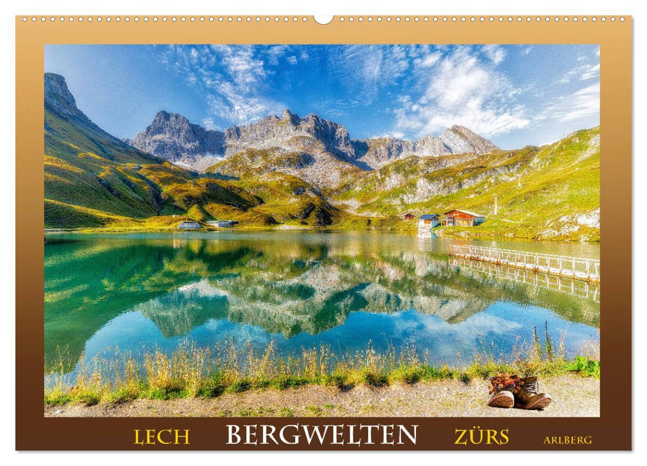 Cover: 9783435106981 | Bergwelten - Lech Zürs Arlberg (Wandkalender 2025 DIN A2 quer),...