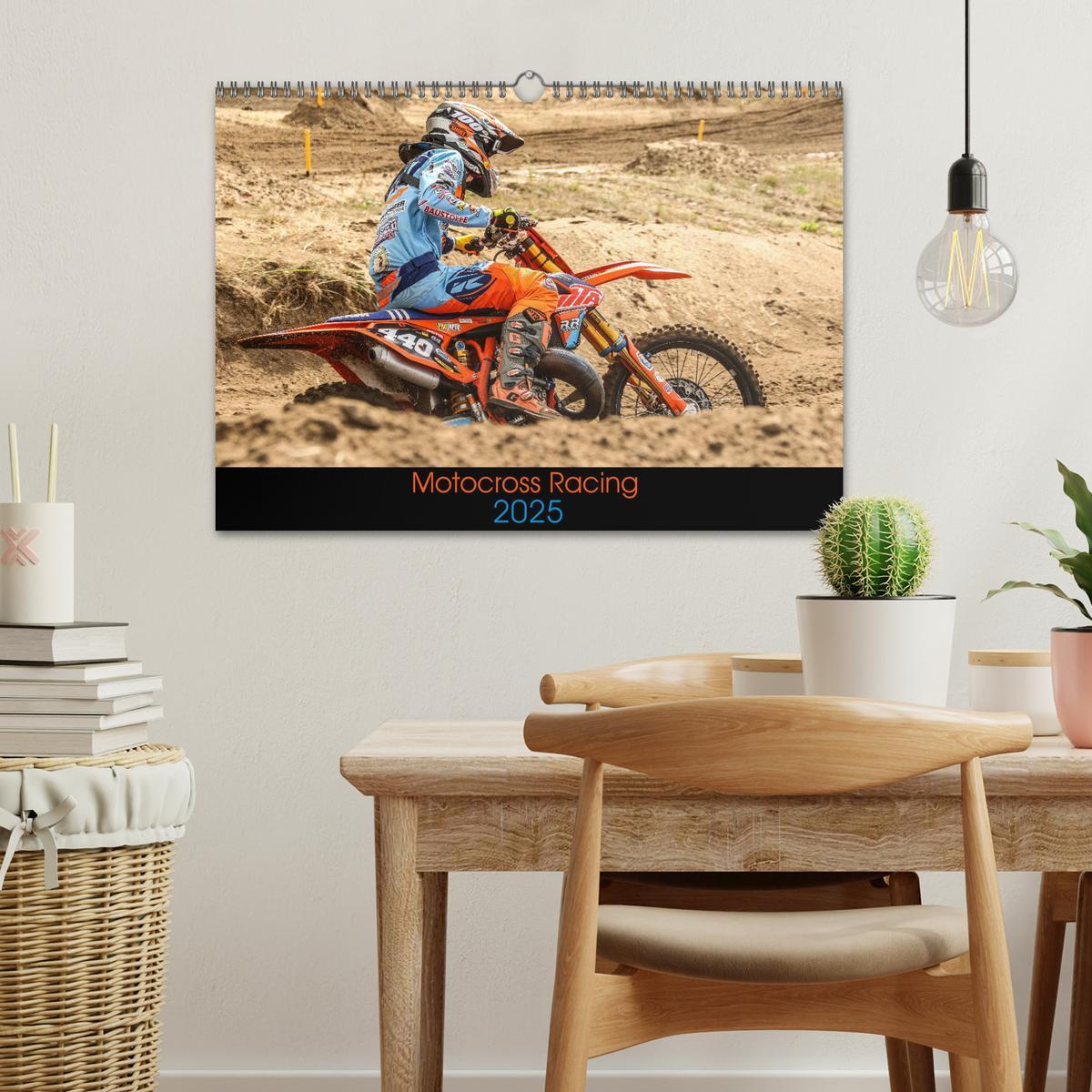 Bild: 9783435295395 | Motocross Racing 2025 (Wandkalender 2025 DIN A3 quer), CALVENDO...