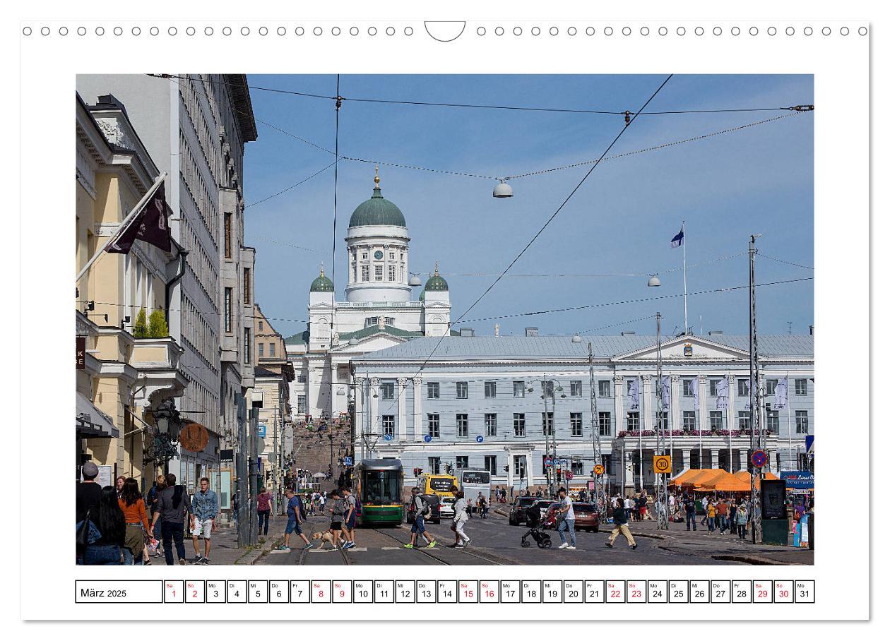 Bild: 9783435185184 | Helsinki - Die weiße Stadt des Nordens (Wandkalender 2025 DIN A3...