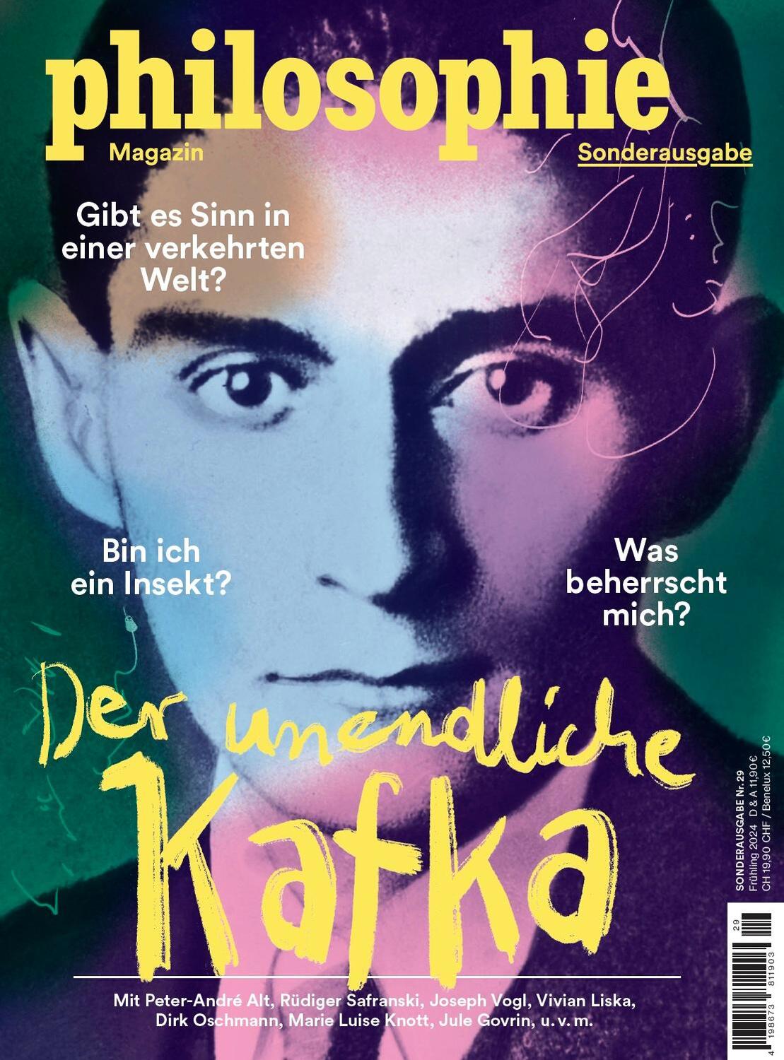 Cover: 9783949621154 | Philosophie Magazin Sonderausgabe "Der unendliche Kafka" | Moreau