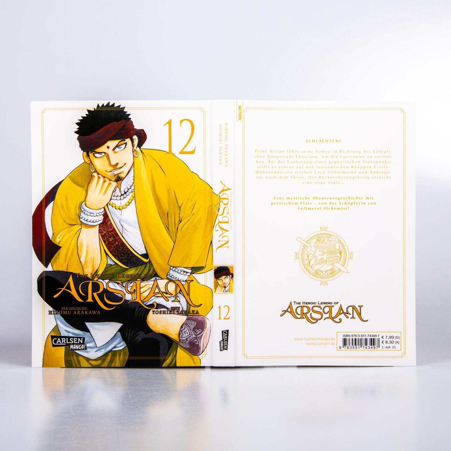 Bild: 9783551743497 | The Heroic Legend of Arslan 12 | Yoshiki Tanaka | Taschenbuch | 192 S.