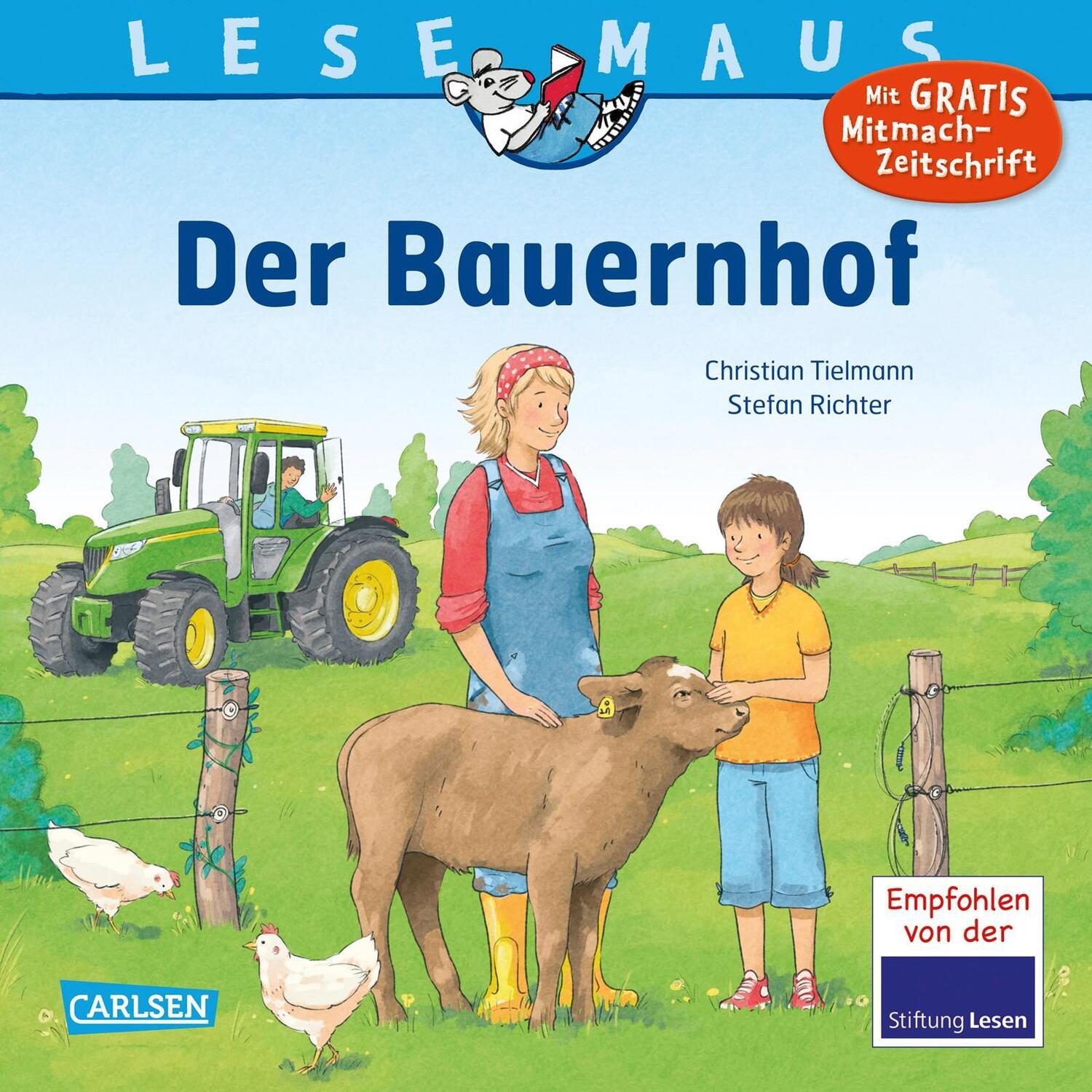 Cover: 9783551089779 | LESEMAUS 76: Der Bauernhof | Christian Tielmann | Taschenbuch | 24 S.