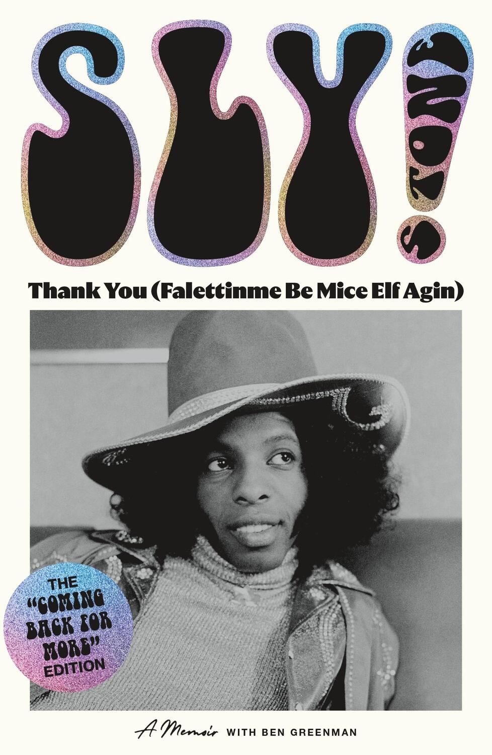 Cover: 9781250872265 | Thank You (Falettinme Be Mice Elf Agin) | A Memoir | Sly Stone | Buch