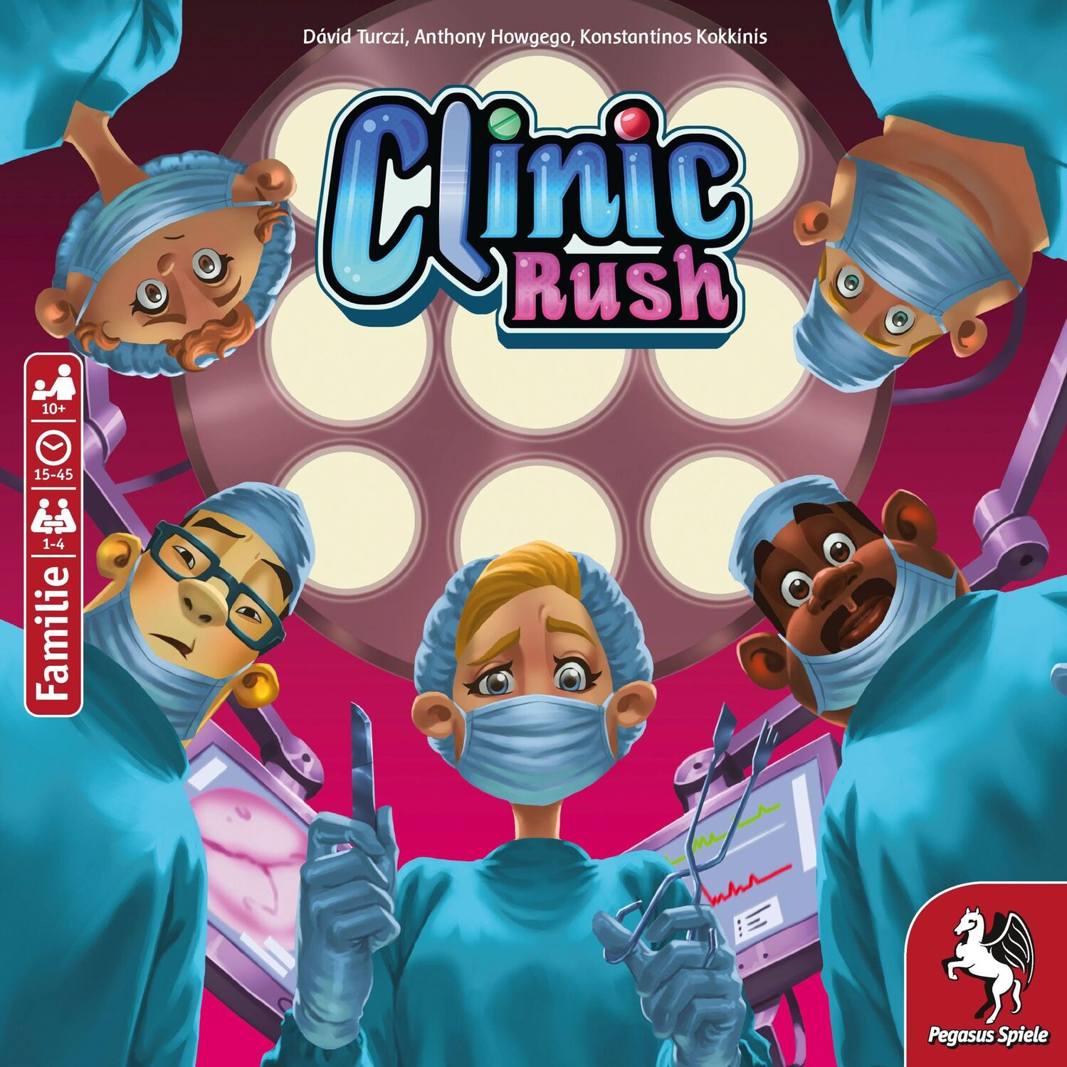 Bild: 4250231729881 | Clinic Rush | David Turczi | Spiel | Brettspiel | 51231G | Deutsch