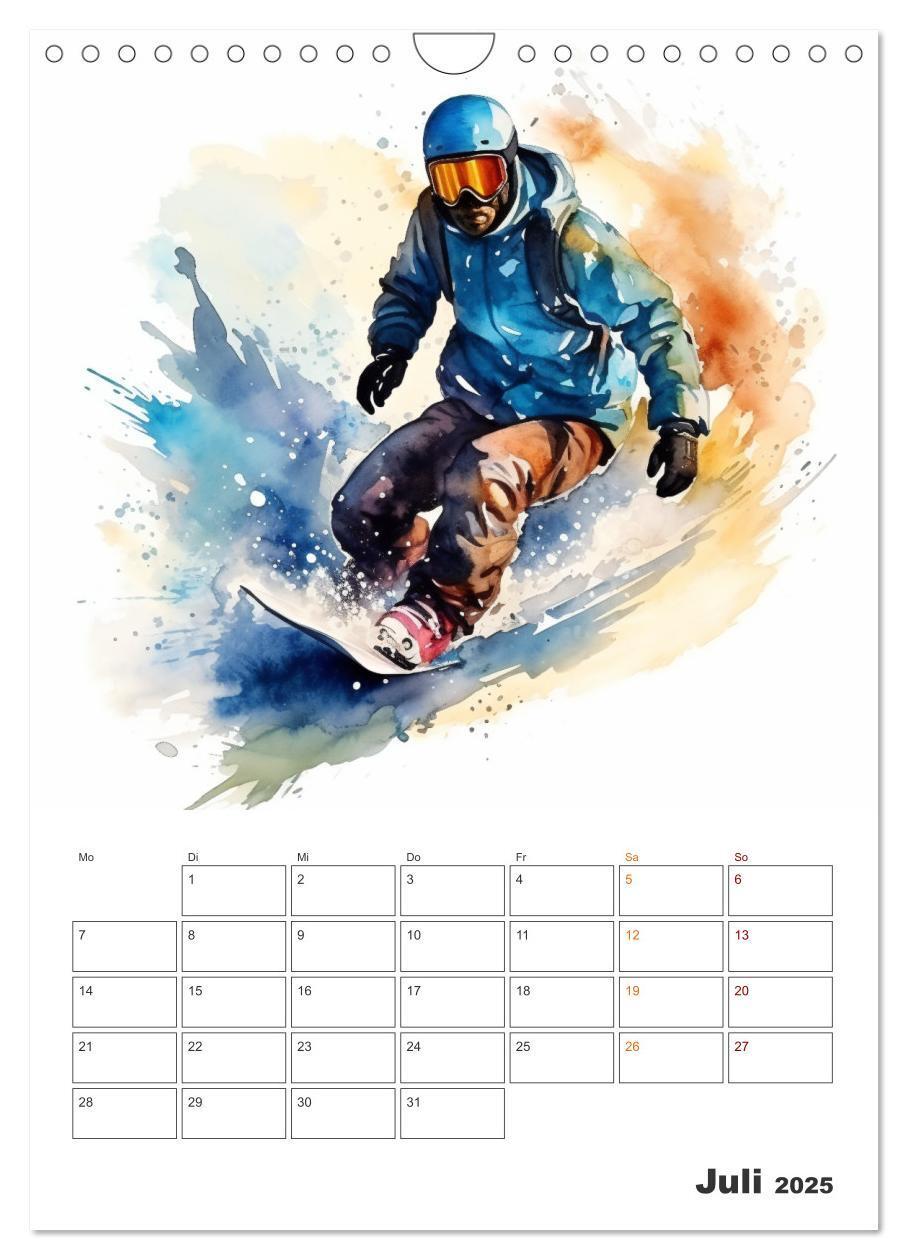 Bild: 9783435846900 | Aktivitäten im Sport (Wandkalender 2025 DIN A4 hoch), CALVENDO...