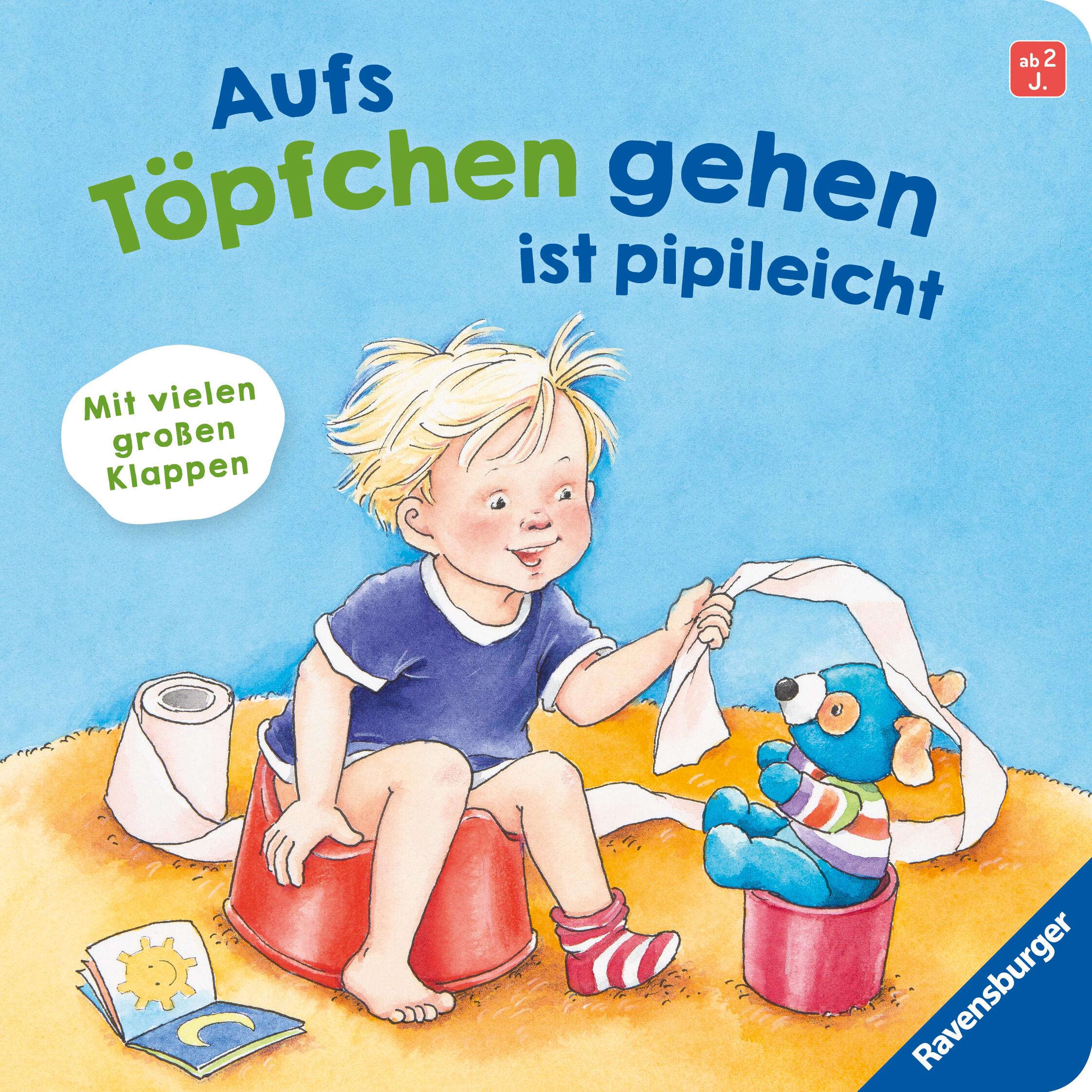 Cover: 9783473421640 | Aufs Töpfchen gehen ist pipileicht: Ein Spielbuch mit vielen Klappen