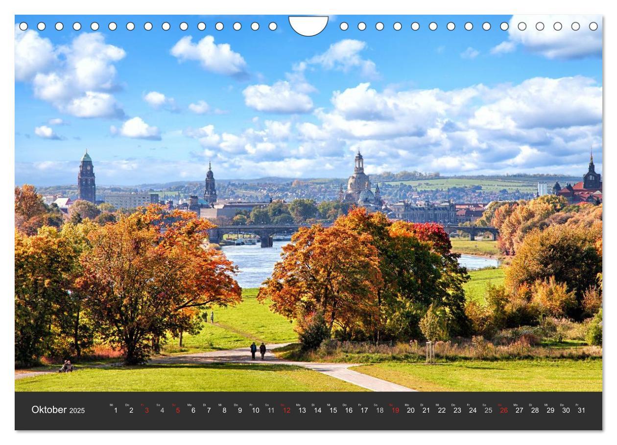 Bild: 9783435797363 | Barockstadt Dresden (Wandkalender 2025 DIN A4 quer), CALVENDO...