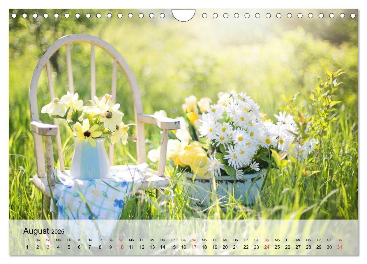 Bild: 9783435564255 | Landhaus-Romantik. Die Farben des Sommers (Wandkalender 2025 DIN A4...