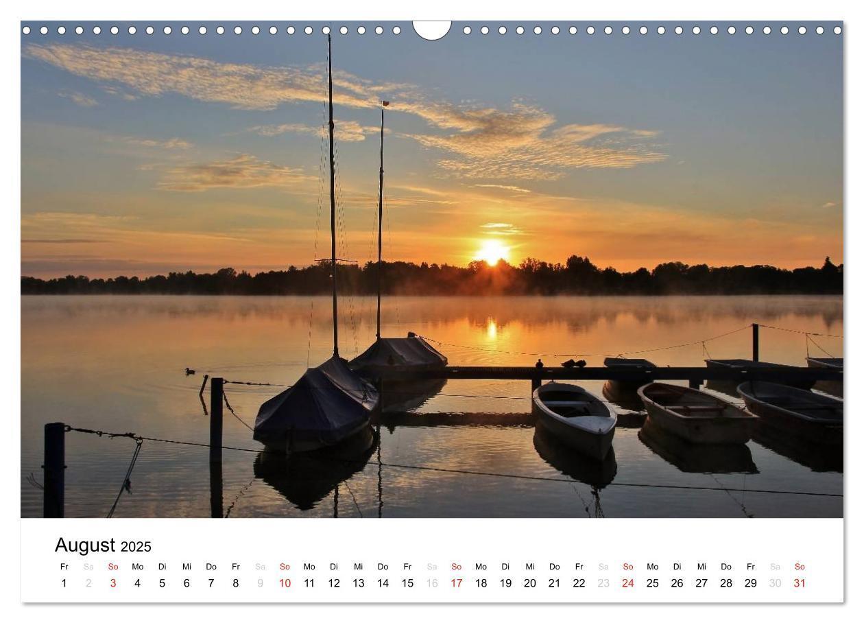 Bild: 9783435760015 | Morgenstimmungen 2025 (Wandkalender 2025 DIN A3 quer), CALVENDO...