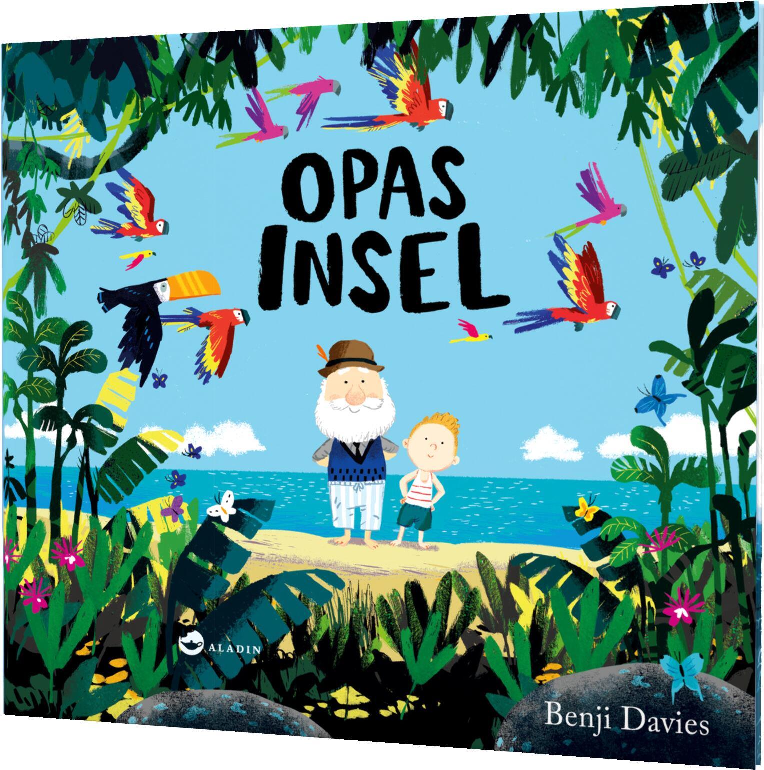 Cover: 9783848901029 | Opas Insel | Benji Davies | Buch | 32 S. | Deutsch | 2016 | Aladin