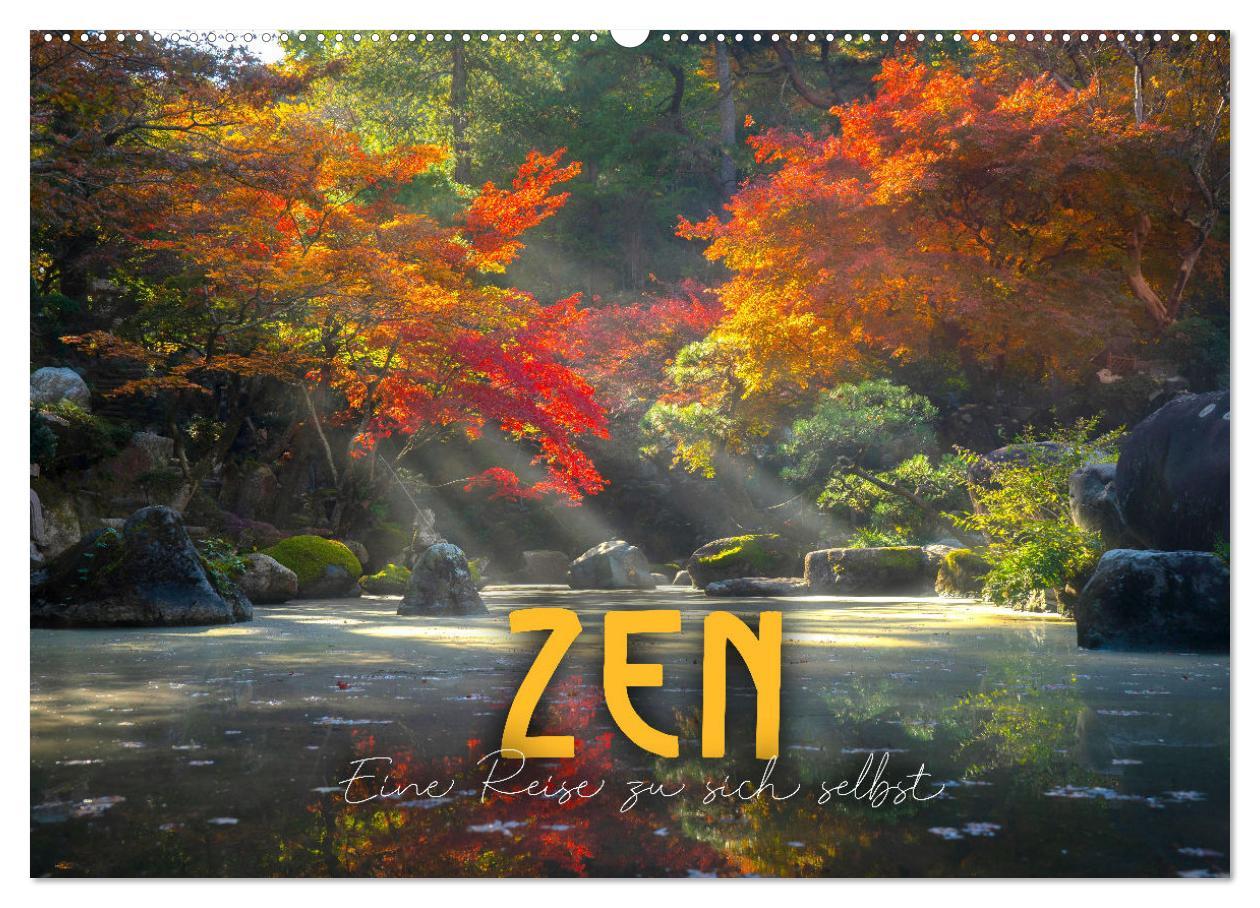 Cover: 9783383930294 | ZEN - Eine Reise zu sich selbst (Wandkalender 2025 DIN A2 quer),...