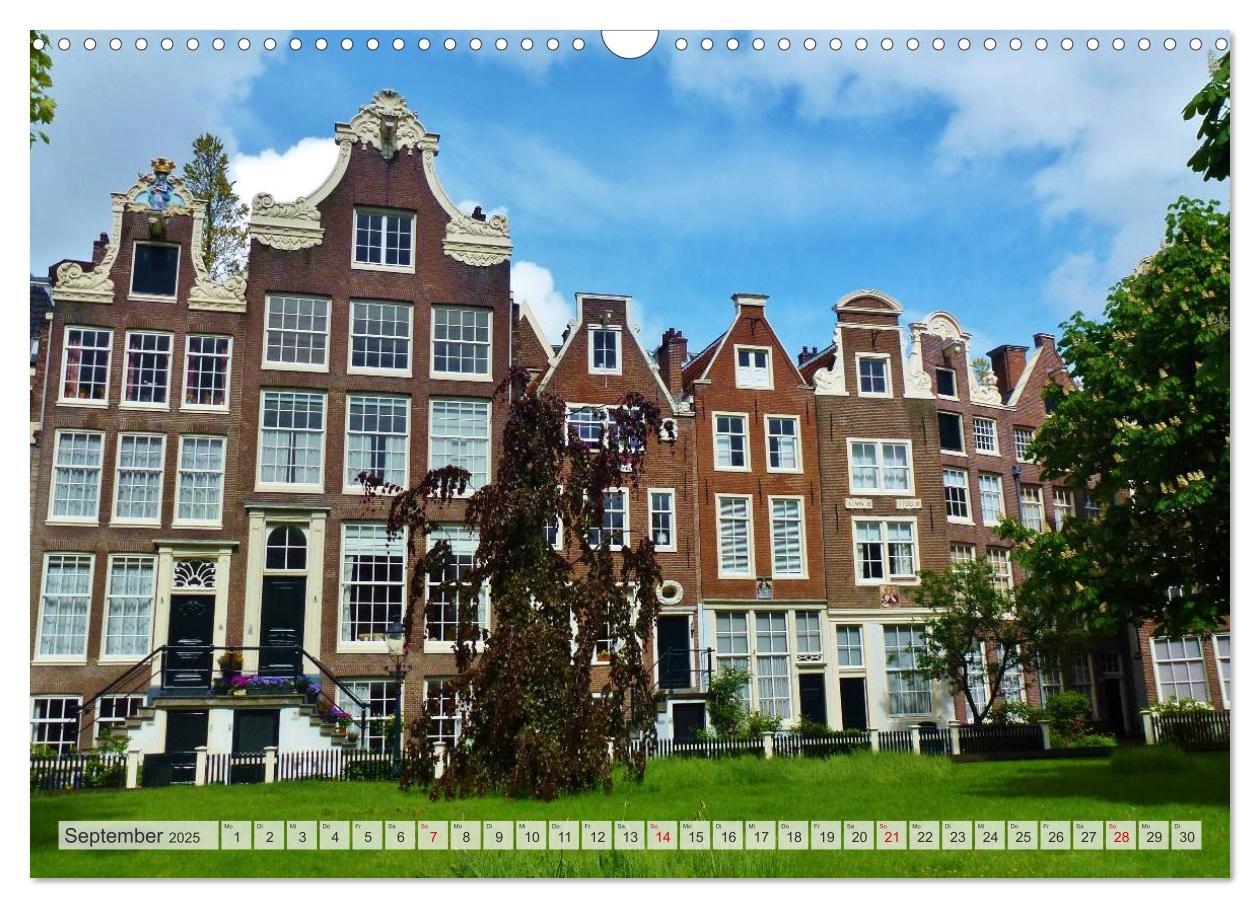 Bild: 9783435805945 | Amsterdam (Wandkalender 2025 DIN A3 quer), CALVENDO Monatskalender