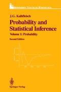 Cover: 9780387961446 | Probability and Statistical Inference | Volume 1: Probability | Buch