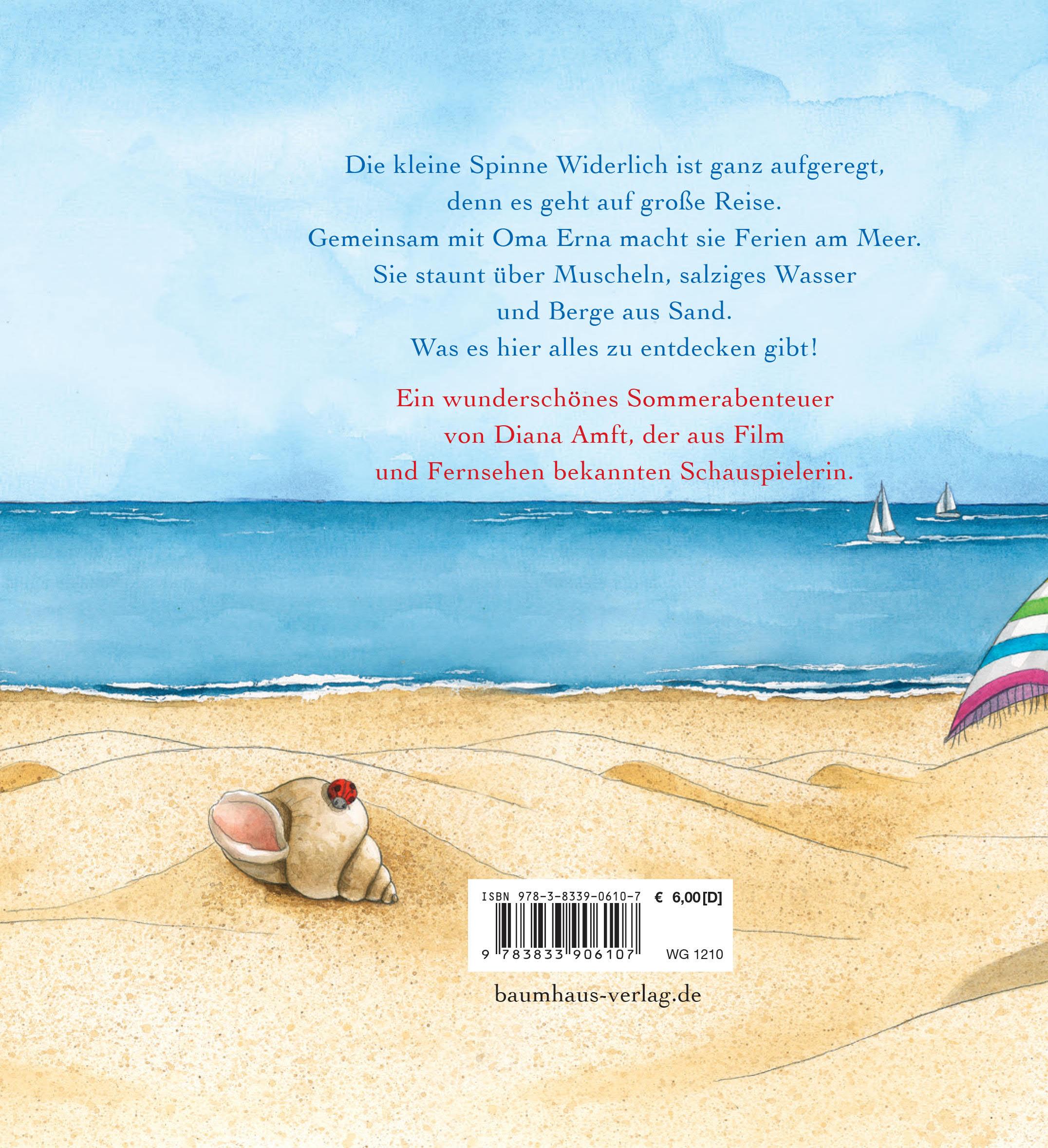 Bild: 9783833906107 | Die kleine Spinne Widerlich - Ausflug ans Meer (Mini-Ausgabe) | Band 6