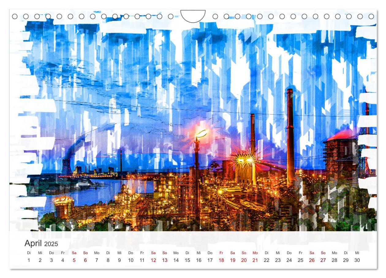 Bild: 9783457224823 | Ruhrpott Art (Wandkalender 2025 DIN A4 quer), CALVENDO Monatskalender