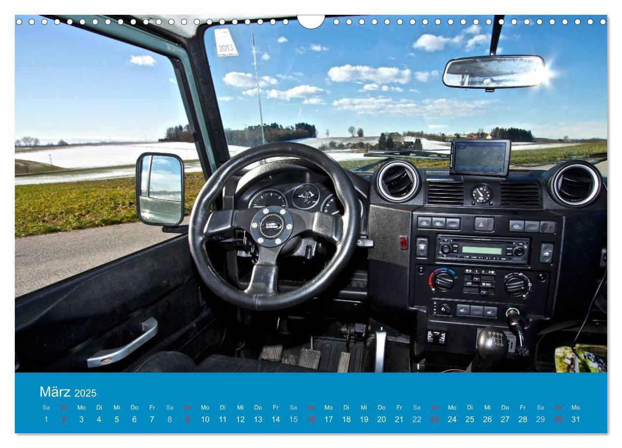 Bild: 9783435505890 | Defender für's Grobe (Wandkalender 2025 DIN A3 quer), CALVENDO...