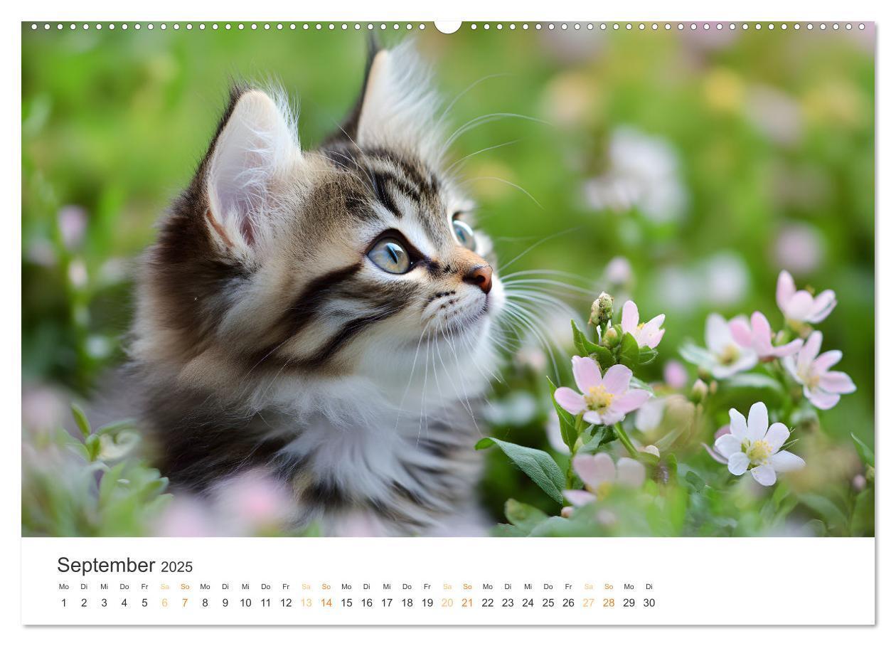 Bild: 9783457208052 | Zauberhafte Katzenbabys (hochwertiger Premium Wandkalender 2025 DIN...