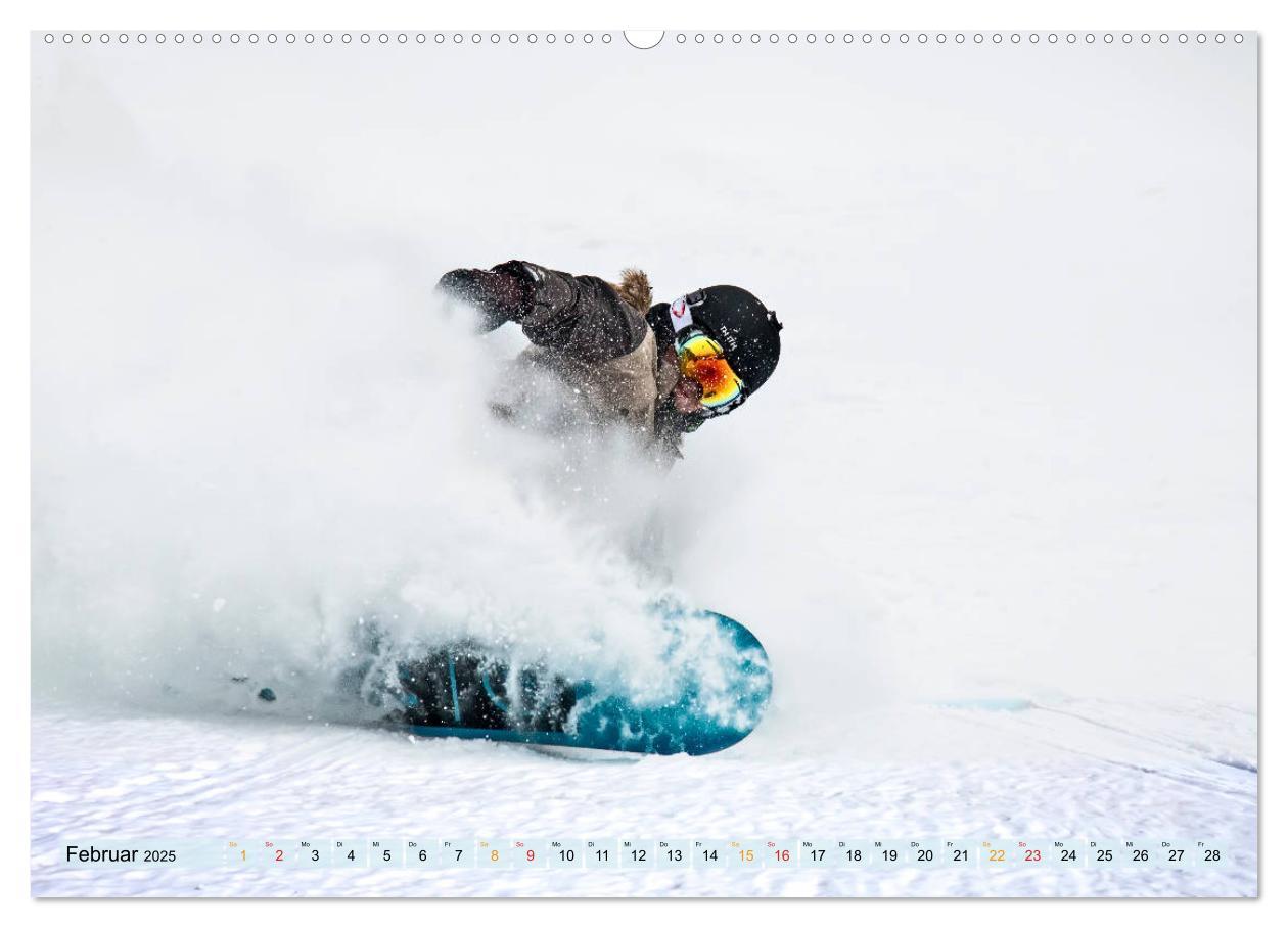 Bild: 9783435372072 | Snowboard - so cool (Wandkalender 2025 DIN A2 quer), CALVENDO...