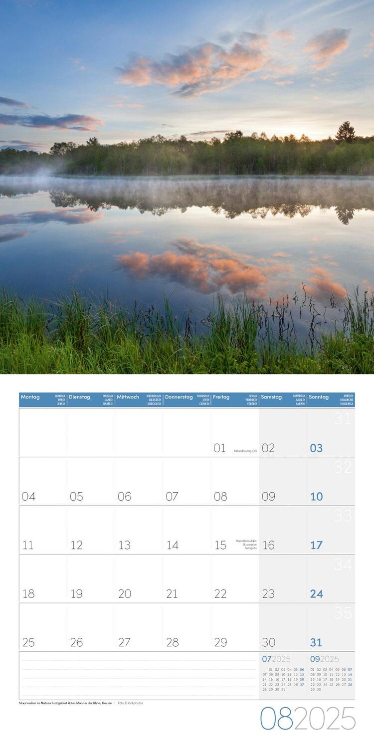 Bild: 9783838445076 | Naturwunder Deutschland Kalender 2025 - 30x30 | Ackermann Kunstverlag