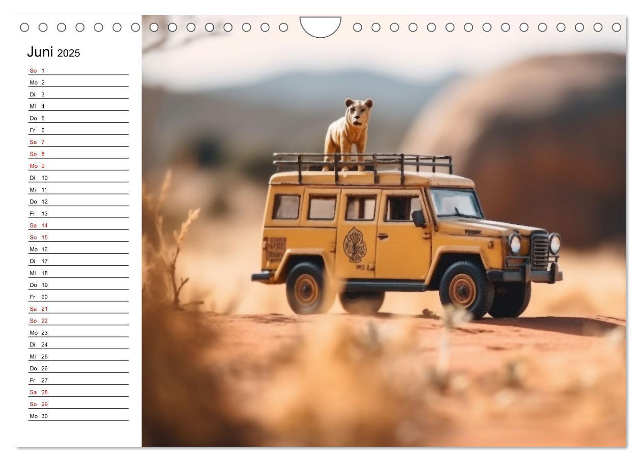 Bild: 9783383866463 | Miniatur Weltreise (Wandkalender 2025 DIN A4 quer), CALVENDO...