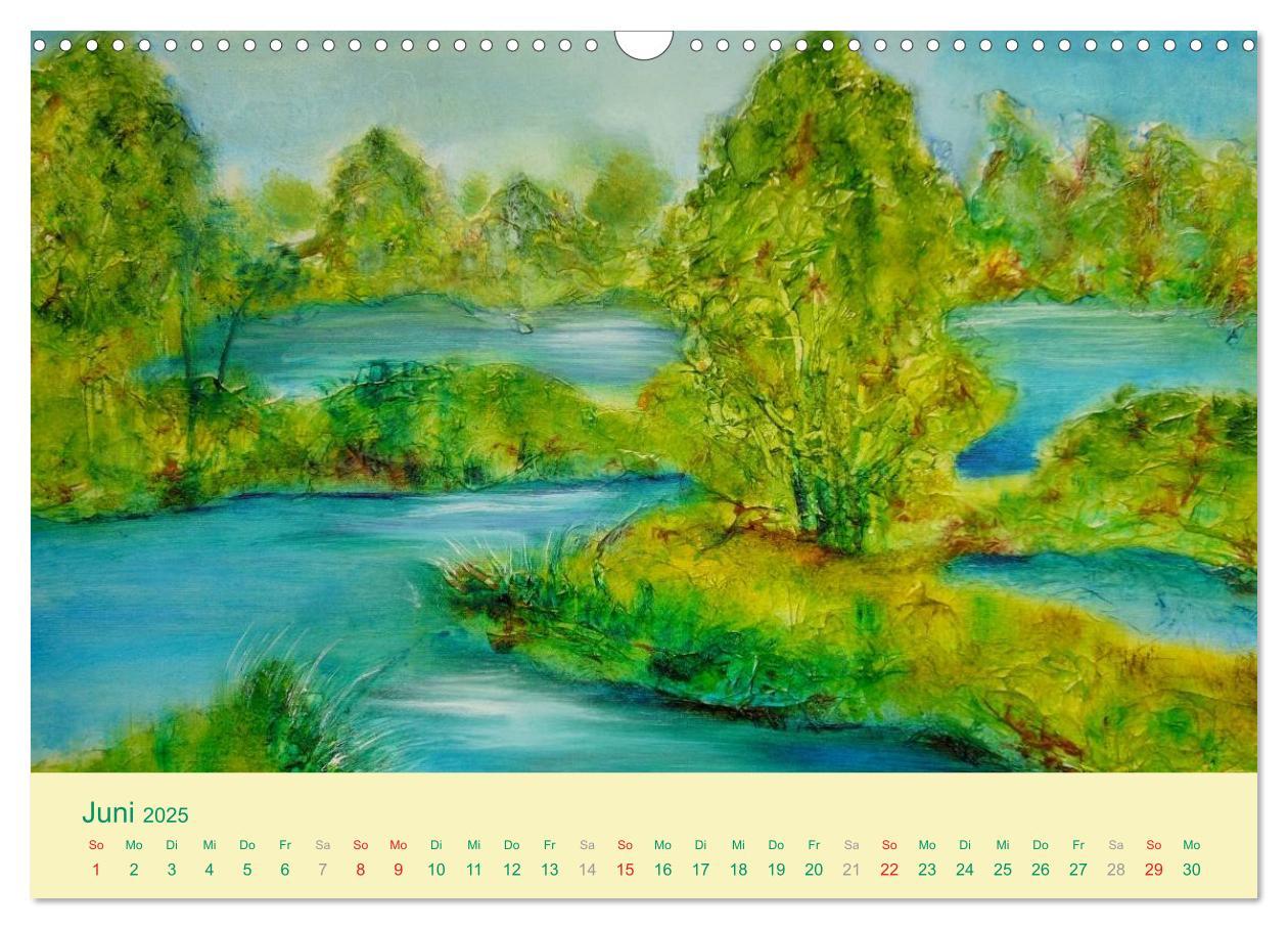 Bild: 9783435765430 | Kunstkalender 2025 - Augenblicke der Malerei (Wandkalender 2025 DIN...