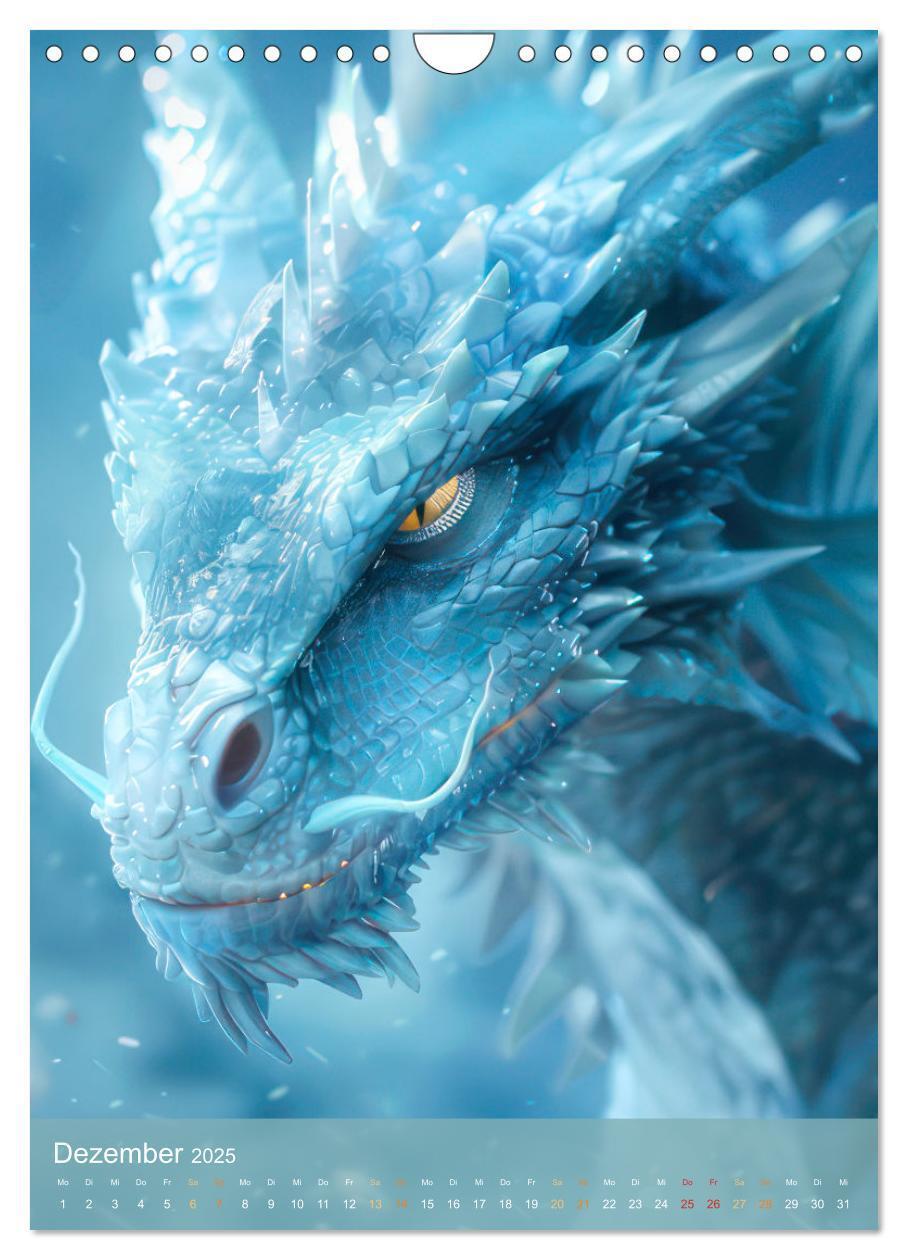 Bild: 9783457070970 | Drachen - Im Fantasieland gesichtet (Wandkalender 2025 DIN A4...