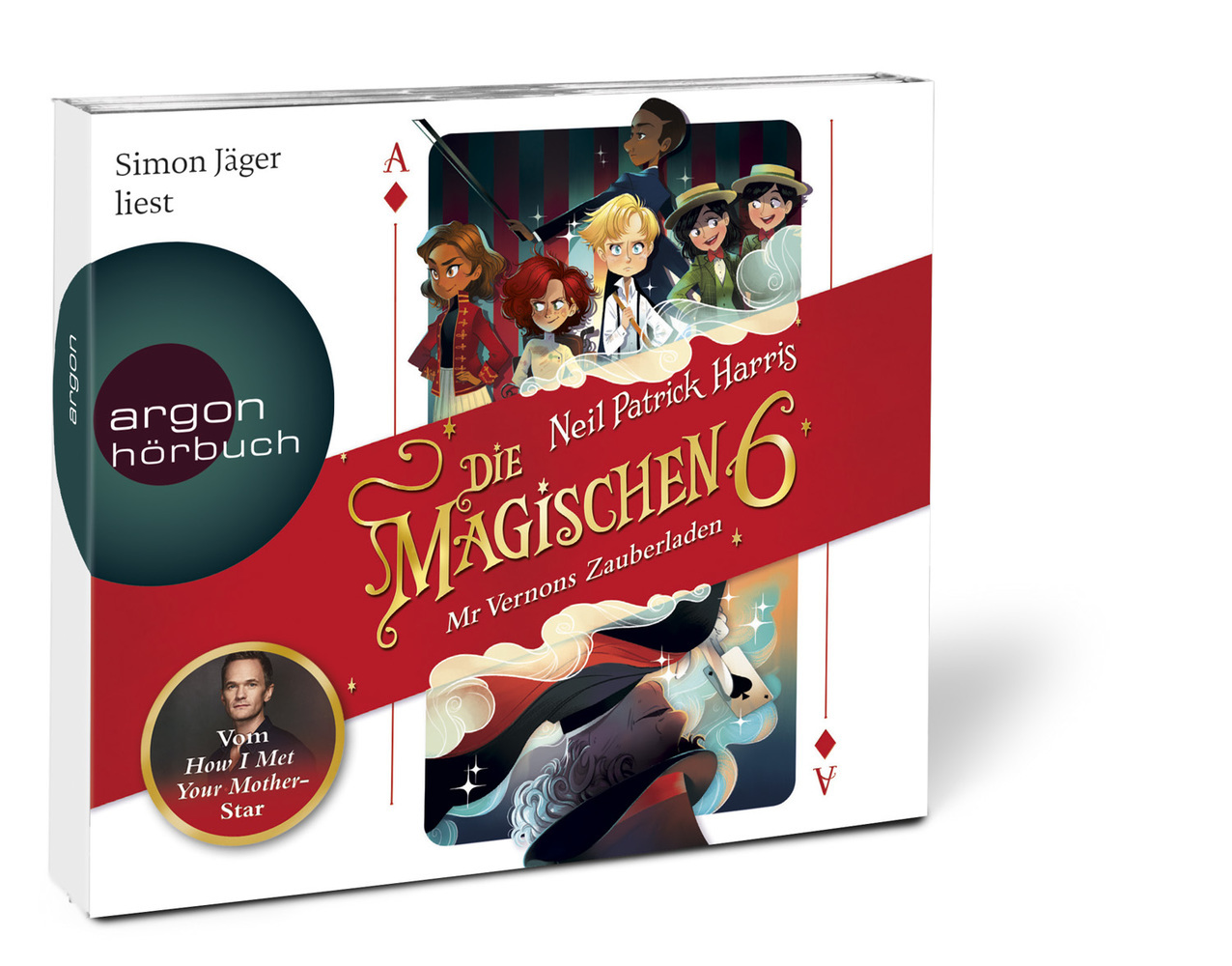 Bild: 9783839841785 | Die magischen Sechs, 4 Audio-CDs | Neil P. Harris | Audio-CD | Deutsch