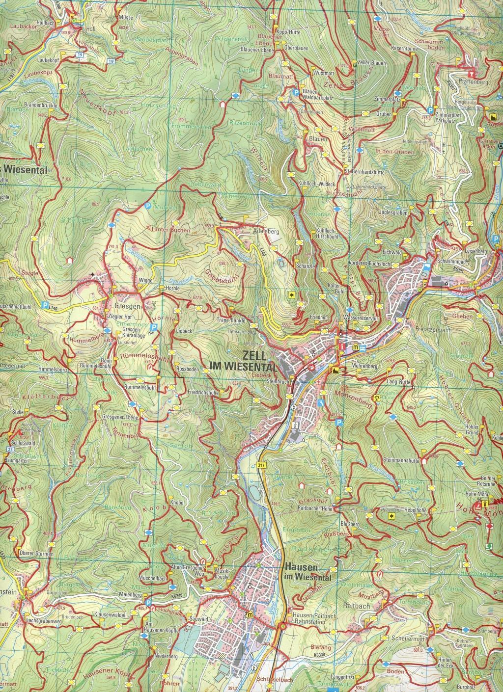 Bild: 9783863984830 | W257 Wanderkarte 1:25 000 Schönau im Schwarzwald | (Land-)Karte | 2022