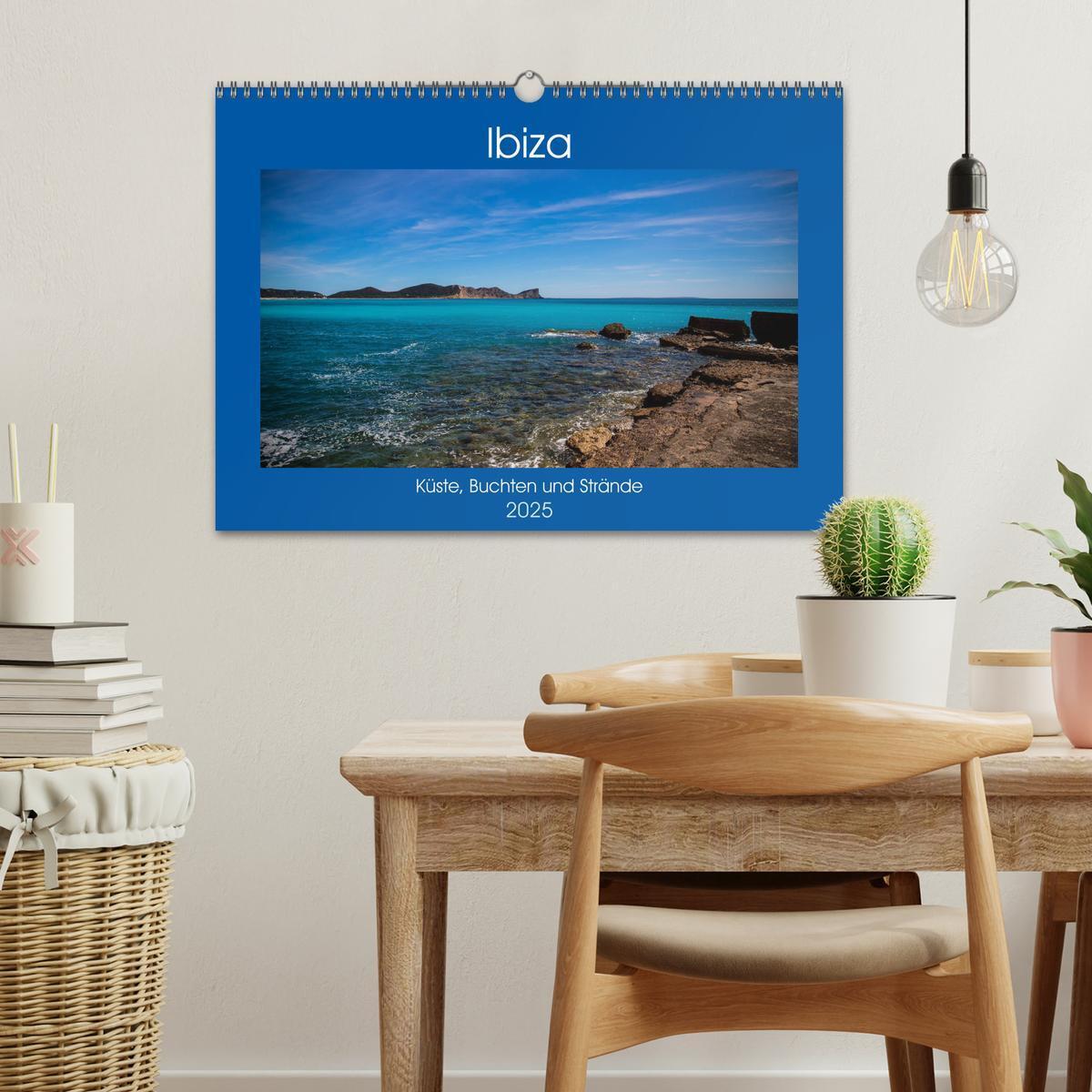 Bild: 9783435262014 | Ibiza Küste, Buchten und Strände (Wandkalender 2025 DIN A3 quer),...