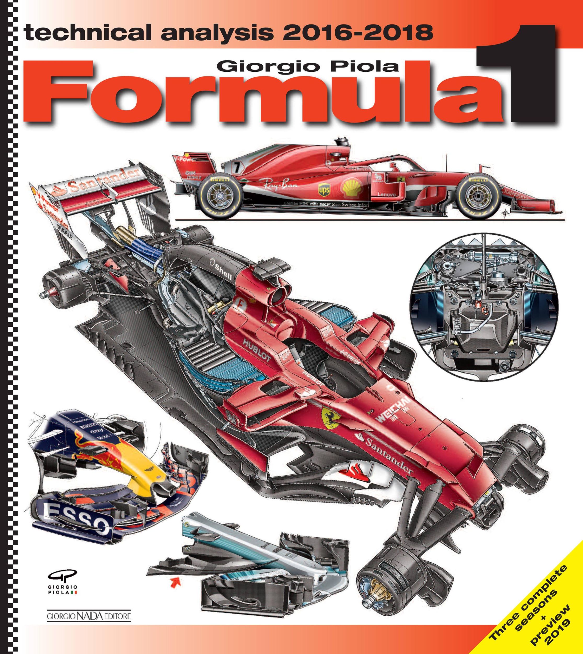 Cover: 9788879116848 | Formula 1 Technical Analysis 2016/2018 | Giorgio Piola | Buch | 2019